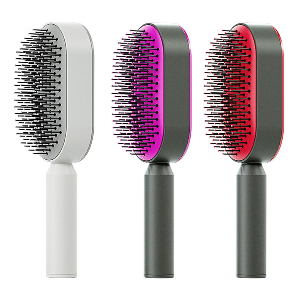 Effortless Clean Hair Brush™| Ook moe van vastzittende haren in je stugge kam?